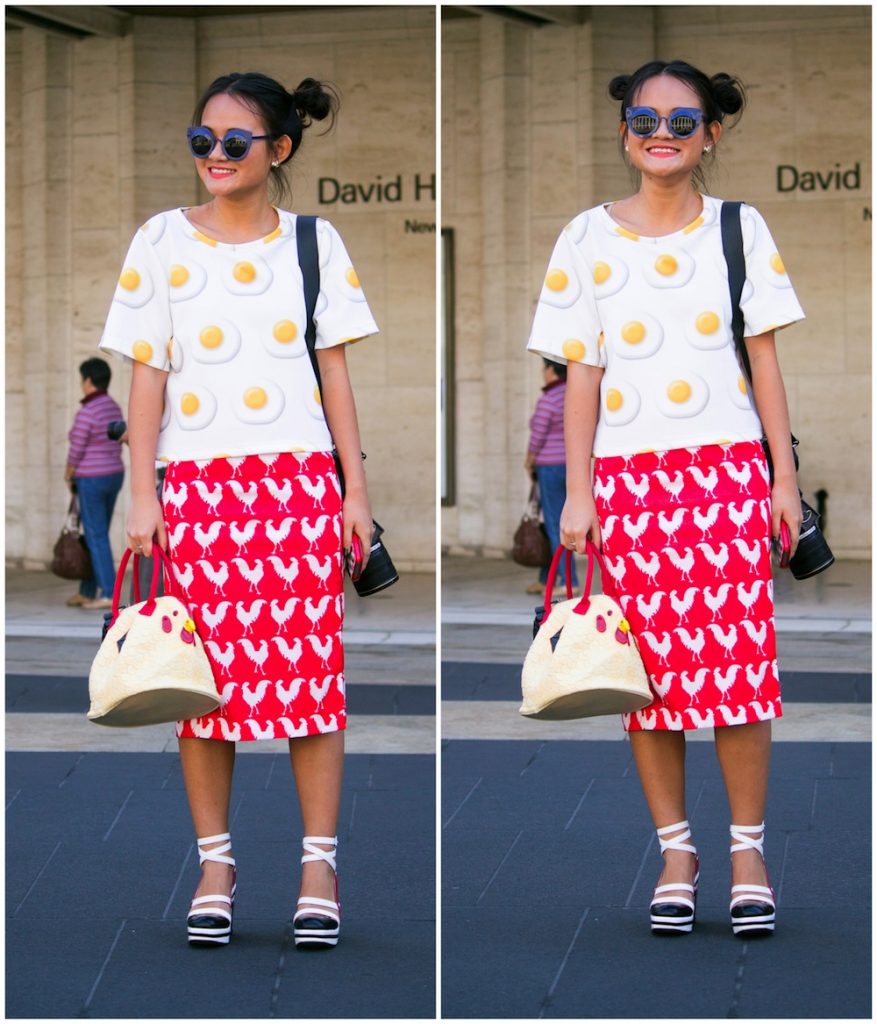 Egg Shirt- Street Style- NYFW