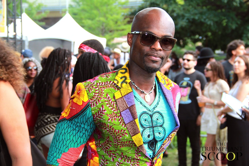 Afropunk Stylish African man