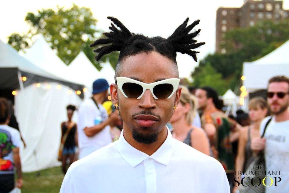 Afropunk Brooklyn Derrick Middleton Miu Miu shades